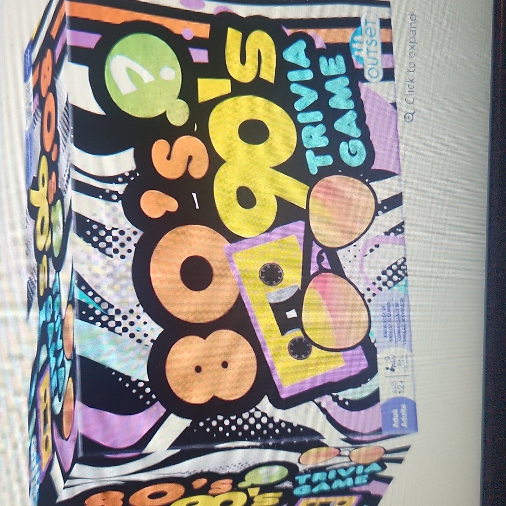 80s 90s Trivia Game Set! New & Sealed Package!